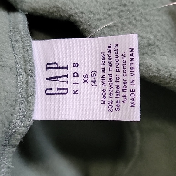 GAP KIDS  GREEN  SWEATER/  XS (4-5). - Picture 3 of 8